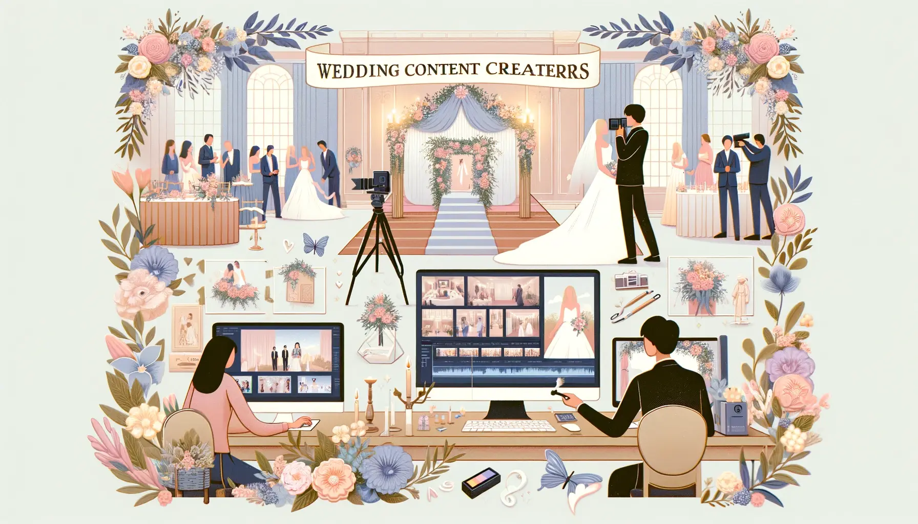 Wedding content creators